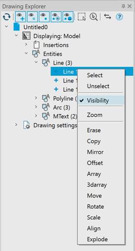 CAD software Drawing Explorer 34