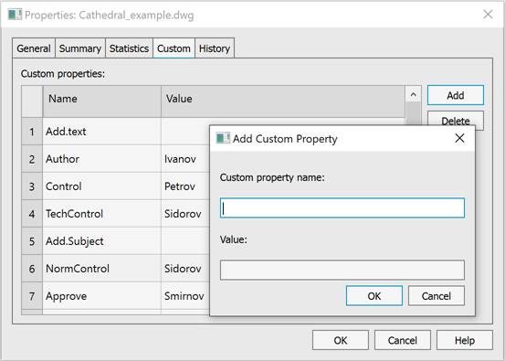 CAD drafting Drawing Properties 9
