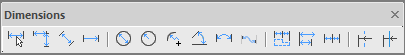 CAD software Dimensioning 1