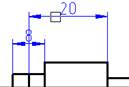 CAD software Break and Restore Dimensions 7