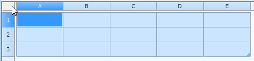 CAD drafting Interface of the Table Editor Dialog 9