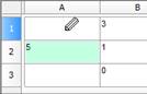 CAD software Interface of the Table Editor Dialog 79