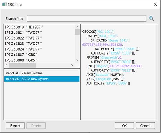 CAD software Information About Coordinate Systems 7