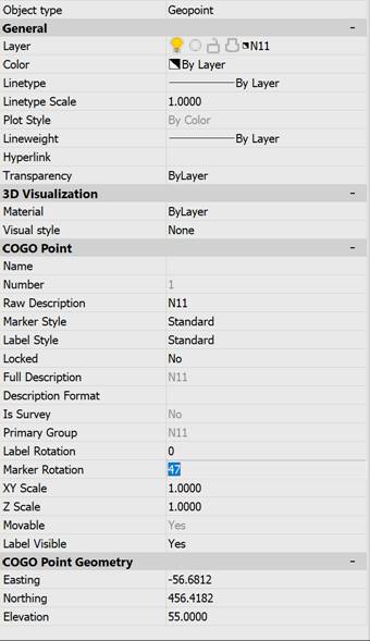 CAD drafting Create Geopoints/Blocks Manually 9