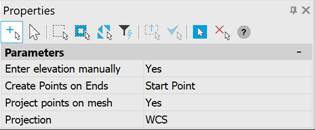 CAD software Create Geopoints by Interpolation 7