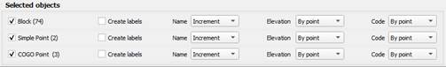 CAD drawing Export Geopoints 14