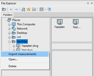 CAD software Import measurements 7