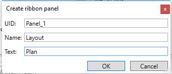 CAD drafting Ribbon Tab 3