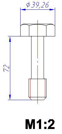CAD drawing Symbol Scale and Measurement Scale 20