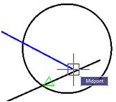 CAD drafting Object Snap Mode OSNAP 21