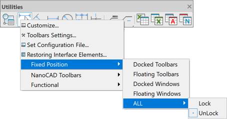 CAD drafting Toolbars 3