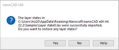 CAD drawing Configuration of Layers 14