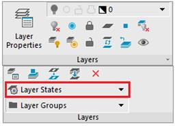 CAD drafting Configuration of Layers 15