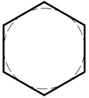 CAD drawing Circumscribed Polygon 8