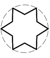 CAD drawing Star 8