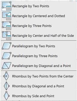 CAD drawing Quadrangle 5