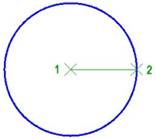 CAD drawing Circle 8