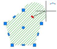 CAD drafting Editing Objects Using Multifunctional Grips 45