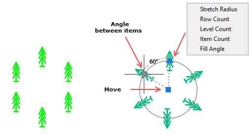 CAD software Polar Array 7