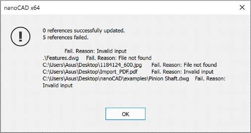 CAD drafting Finding and replacing Paths 3