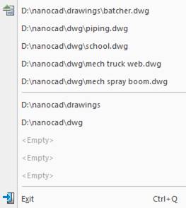 CAD software Opening a Document 13