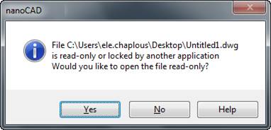 CAD software Opening a Document 19