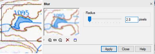 CAD drafting Filtering Color Raster Images 6