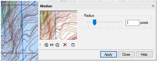 CAD drafting Median 6