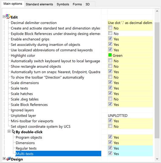 CAD drafting Alternative Editing of Text Objects 0