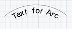 CAD drafting Arc Text 24