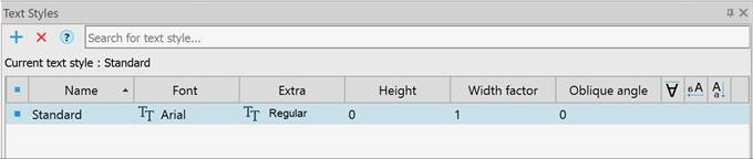 CAD drawing Text Styles 11