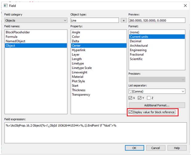 CAD drafting Fields 21