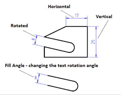 CAD drawing Linear Dimensions 20