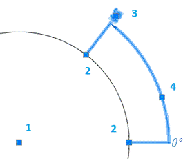 CAD software Angle Ordinate Dimension 10