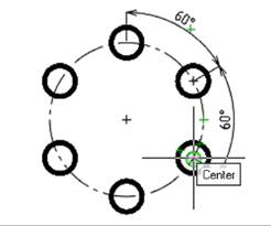 CAD drafting Continue Dimension 21