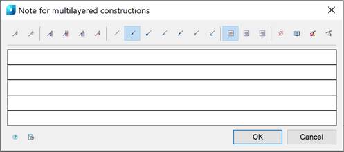CAD software Note for Multilayered Constructions 7
