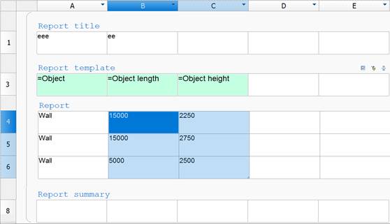 CAD drawing Reports Creation 5