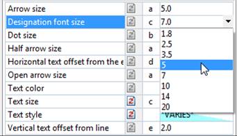 CAD drafting Parameters Redefinition 9