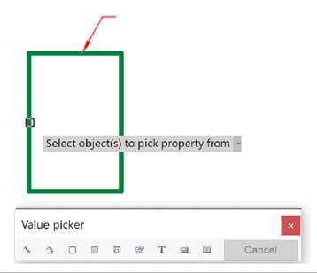 CAD drawing Input Field Context Menu 8