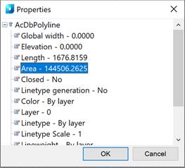 CAD drafting Input Field Context Menu 9