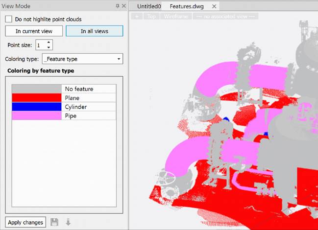 CAD software Point Cloud Display Style 31