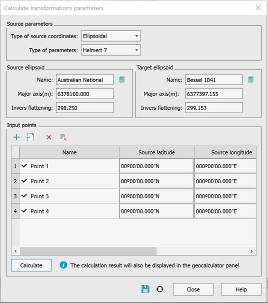 CAD drafting Geocalculator 21