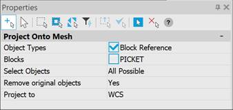 CAD software Projecting Objects onto a Surface 7