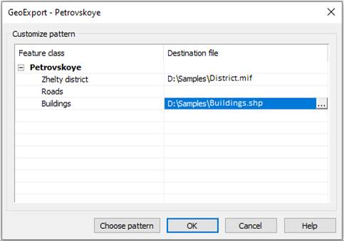 CAD drawing Export to GIS 35