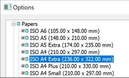 CAD drafting Paper Formats 0