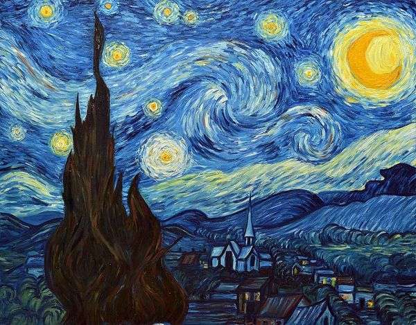 Fig. 1. Vincent van Gogh. The Starry Night.jpg