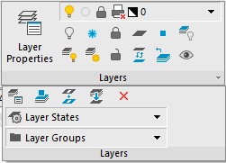 CAD software Distributing Objects by Layers 1