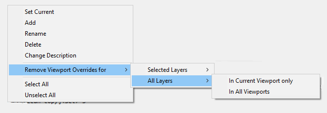CAD drafting Layers Dialog Box 75