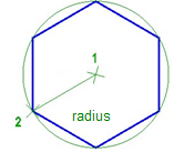 CAD drawing Polygon 8