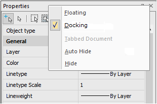 CAD drawing Managing Interface Elements 2